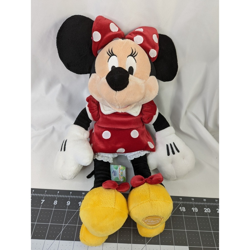 Mickey Mouse Clubhouse Minne Plush 17 Inch Disney Stuffed Animal Toy